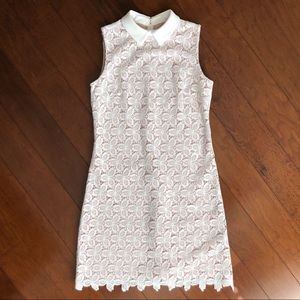 Ivana Trump Sleeveless Floral Dress